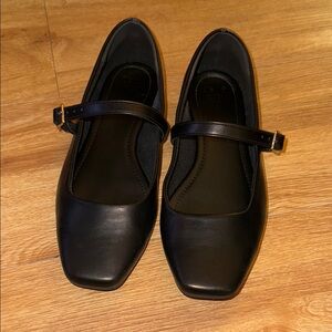 Asos black Mary Jane Flats